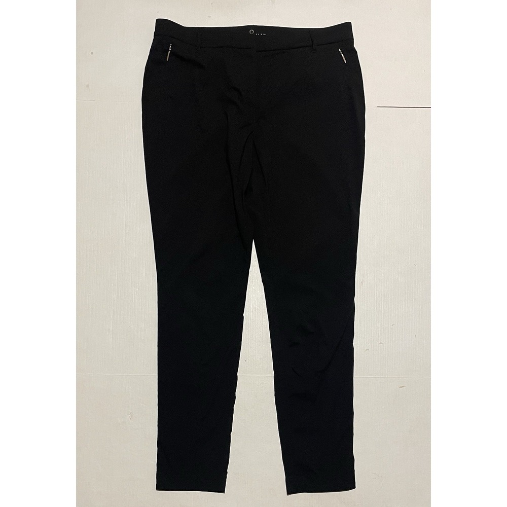 Anatomie Thea Size XL Curvy Pant‎ Straight Leg Black Golf Travel Comfort Stretch